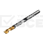 Сверло по металлу Denzel 6 мм, HSS-Tin, Golden Tip, 10 шт., фото2