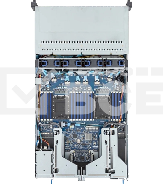 Серверная платформа Gigabyte Server Platform R283-S98 / 2U / 2xIntel (Gen 4/5) / 2xHS / 32xDIMM / 8xSFF NVMe/SATA/SAS + 16xSFF SATA/SAS + 2xSFF SATA/SAS / 2x1GbE / 2xOCP 3.0 / 4xFHHL / 2x2000W / Rails / 1Y