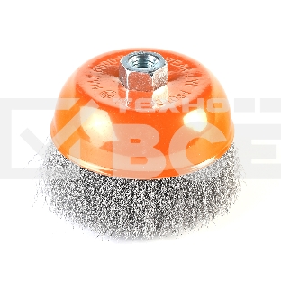 Щетка чашеобразная Patriot 813010004 d=125мм d(посад.)=14мм (угловые шлифмашины) (упак.:1шт)