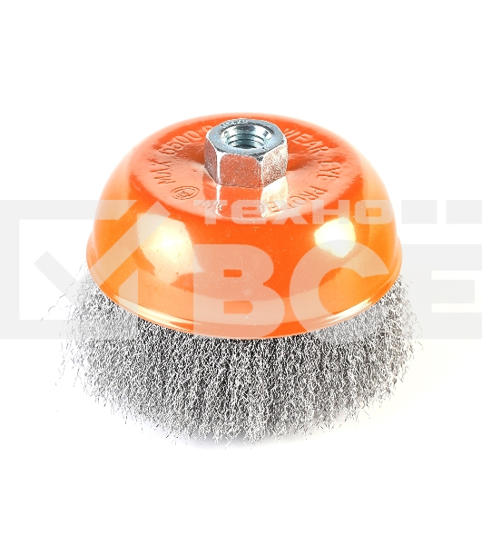 Щетка чашеобразная Patriot 813010004 d=125мм d(посад.)=14мм (угловые шлифмашины) (упак.:1шт)