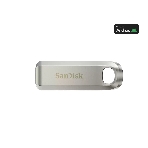 Флешка USB SanDisk Ultra Luxe (SDCZ75-032G-G46), 32Gb, USB Type-C, R/W 150/70, серебристый, фото3