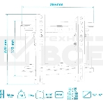 Кронштейн для телевизора Arm Media STEEL-6 черный, 15'-47' макс. 35 кг, настенный, наклон, фото7