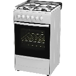 Плита комбинированная Darina 1B KM 441 301 W белый/черный, конфорок 4 шт, духовка 50 л, 50 см x 85 см x 53 см, фото2