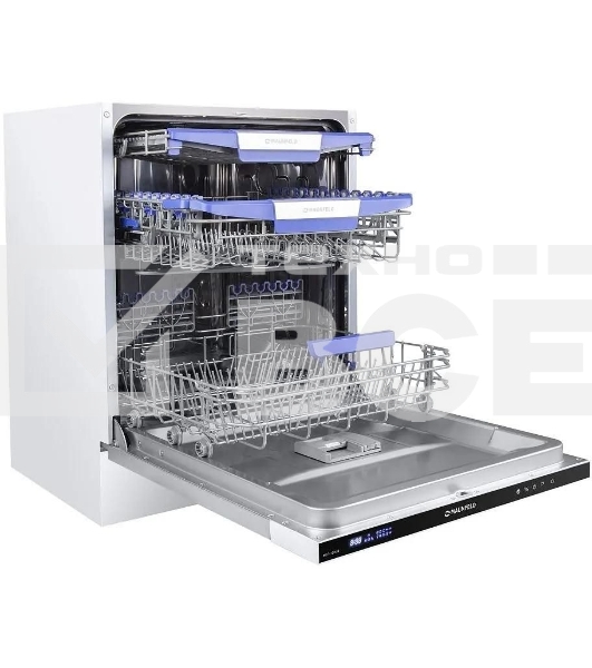 Встраиваемая посудомоечная машина Maunfeld MLP-12IMR, черный, 59.8 см, 14 компл., 44 дБ, класс A++