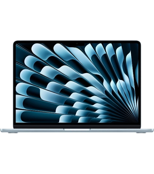 Ноутбук Apple 13-inch MacBook Air/13.6'/IPS/Apple M4 10 core/16Gb/256Gb SSD/Apple graphics 8 core/macOS/голубой/1.24kg