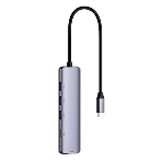 USB-концентратор Netac WF14, USB Type-C, USB/HDMI/MicroSD/SD, USB, фото5