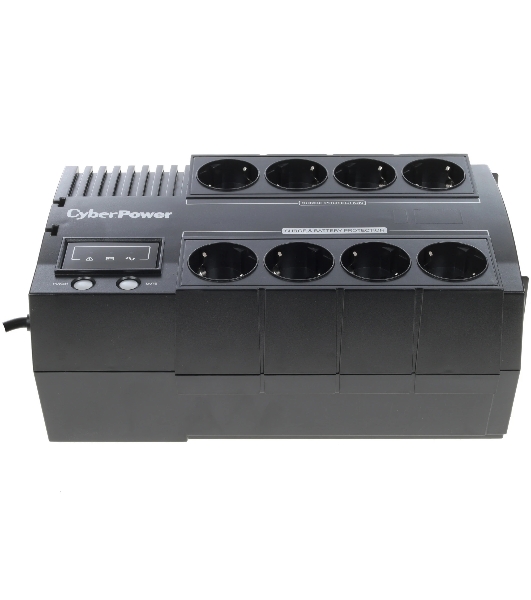 Источник бесперебойного питания CyberPower BS450E NEW/450 ВА/270 Вт/8 х CEE 7 (евророзетка)