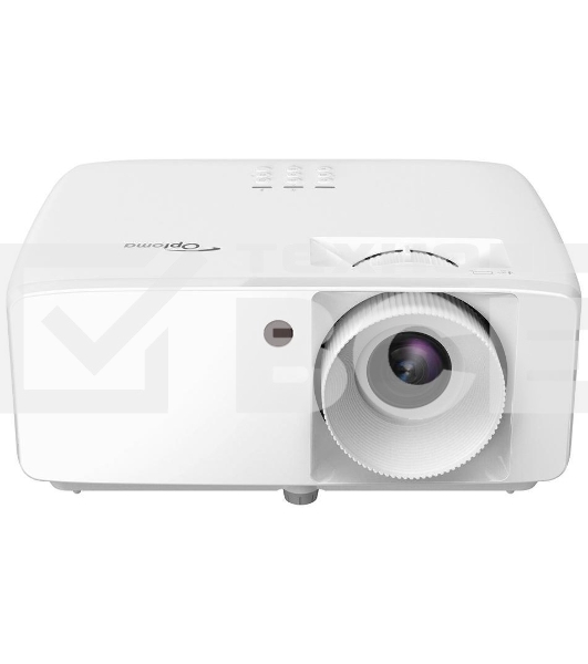 Лазерный проектор Optoma [ZH400] DLP FullHD(1920*1080),4000 ANSI lm;300000:1;Zoom 1,1x;TR 1.4-1.62:1;HDMI x2; AudioOUT x1 Jack3.5mm; USB-A 1.5A; RS232; 15W mono; 32dB; 3kg белый (E9PD7KK01EZ14KD)