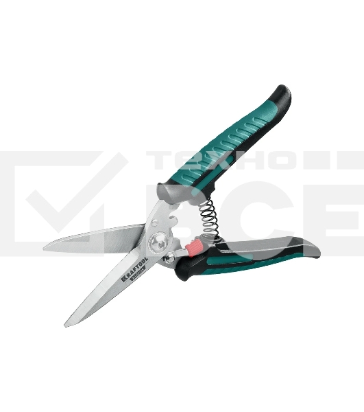 Многофункциональные прямые технические ножницы KRAFTOOL ALLIGATOR 200 мм