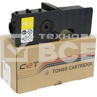 Картридж лазерный CET (PK208) TK-5240Y CET8996Y Yellow (45 г. 3000 стр.) для KYOCERA ECOSYS P5026cdn/M5526cdn