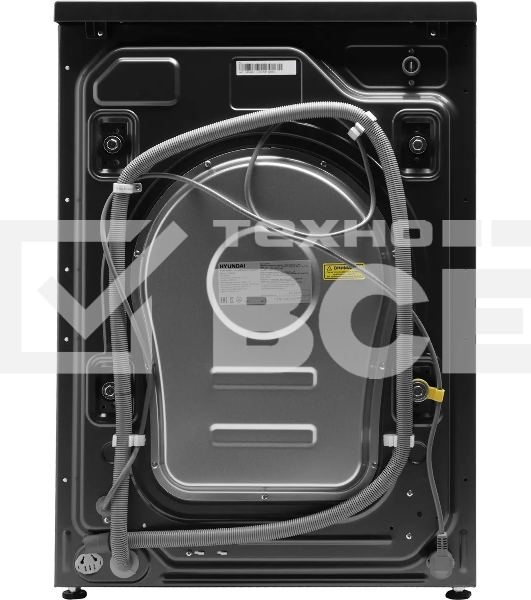 Стиральная машина Hyundai WFD9403 темно-серый, загрузка фронтальная 10кг, 1400 об/мин., класс: B