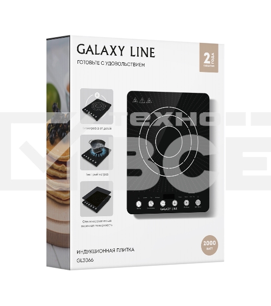 Индукционная плитка Galaxy GL 3066 черный
