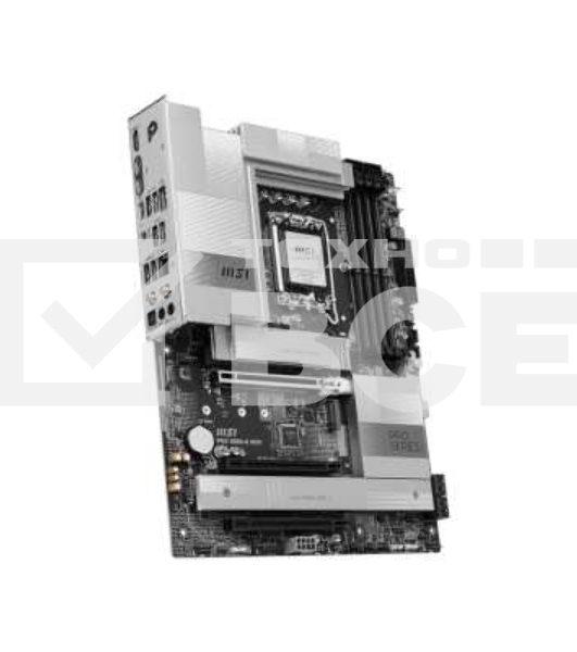 Материнская плата MSI PRO Z890-A WIFI, LGA 1851, Intel Z890, 4xDDR5, 4xSATA, 4xM.2, 1xPCIe 5.0 x16, 2xPCIe 4.0 x4, 1xHDMI, 2xUSB-C Thunderbolt 4, 1xUSB-C 3.2 Gen 2, 3xUSB-A 3.2 Gen 2, 4xUSB-A 3.2 Gen 1, 1x 5Gb LAN, 2x3.5 мм, 7.1, ATX