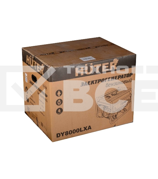 Электрогенератор бензиновый Huter DY8000LXA, 6.5 кВт, 81 дБ, 94 кг