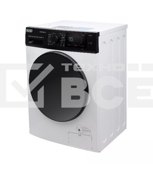 Стирально-сушильная машина DeLonghi AURORA LA 8654 VI белый, загрузка фронтальная 8 кг, 1500 об/мин., класс: А