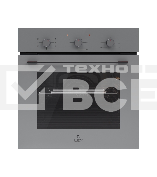 Духовой шкаф электрический LEX EDM 075 GR серый