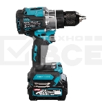 Дрель-шуруповерт Makita HP001GD201, Аккумуляторная, 40В, 2 АКБ, Ударная, Кейс, фото5