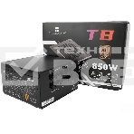 Блок питания Thermalright, 850W 80+ Bronze (ATX, 3.0, PCIe 5.0, Full modular, 1x24(20+4)pin, 2xCPU 8(4+4)pin, 4xPCIe*2 8(6+2)pin, 3xSATA3, 1x12+4pin (12VHPWR PCIe 5.0 12+4pin 600mm), 3xMOLEX4pin, Active, 120x120mm, 150x140x86mm, APFC, black), фото 1