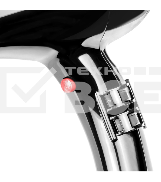 Фен Centek CT-2221 Professional 2200Вт, мощный AC мотор, 5 режимов, управление сбоку, хол воздух