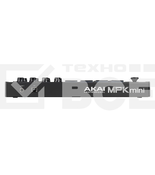 Клавиатура MIDI AKAI [MPK Mini MK3 Black] 25 мини клавиш, 8 пэдов, 8 энкодеров, цвет черный