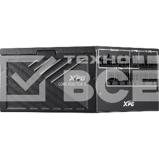 Блок питания ADATA XPG CORE REACTOR II 1200 (COREREACTORII1200G-BKCEU), 1200Вт, 80 PLUS Gold, 135мм, модульный, черный