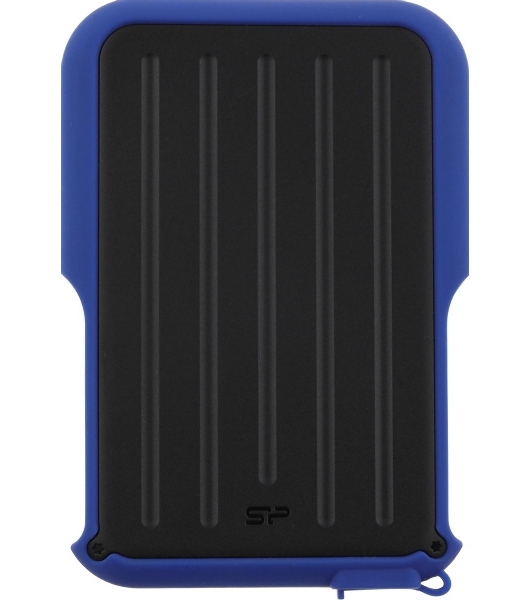 Внешний HDD 2.5' Silicon Power Armor A66, 1TB, USB 3.2 Gen 1 Type-A, 5400 rpm, черно-синий