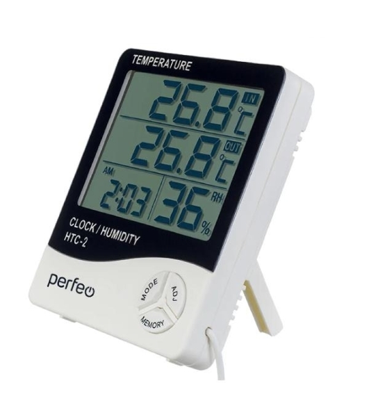 Часы-метеостанция Perfeo 'Matmo', (PF-HTC-2)