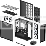 Компьютерный корпус Arctic Cooling ARCTIC Xtender черный, фото11