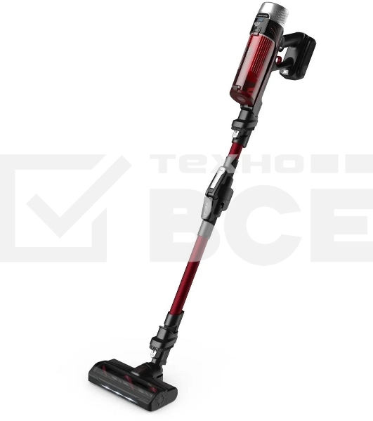 Пылесос вертикальный Tefal X-Force Flex TY2079WO 250Вт черный/красный