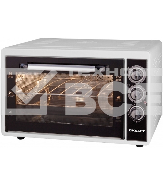 Мини-печь Kraft KF-MO3801W белый, 38 л