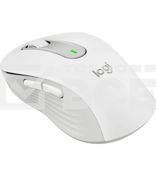 Мышь беспроводная Logitech Signature M650 белый, 4000 dpi, радиоканал, Bluetooth, USB, кнопки - 5