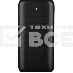 Портативный аккумулятор TFN Porta PB-247 10000mAh 2.1A 2xUSB-A/USB-C черный (TFN-PB-247-BK)