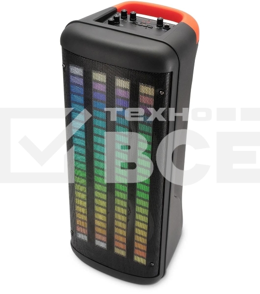 Минисистема Hyundai H-MC1236 черный 40Вт FM USB BT micro SD