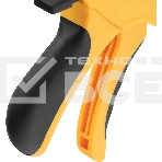 Струбцина Denzel F-образная, быстрозаж., 24'x2 3/4', 600х70мм, пласт.корпус,фиксатор,двухк. рук-ка, фото7