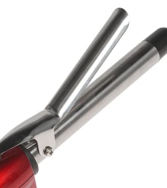 Щипцы для завивки волос Василиса ПЛ1-15 красный/черный, 19 мм, 180 °C, 1 режим