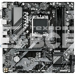 Материнская плата Gigabyte A620M DS3H, Micro-ATX, AM5, AMD A620, 4xDDR5, 4xSATA, 1xM.2, 1xPCI-E 4.0 x16, 1xPCI-E x1, 1xHDMI, 1xDP, 1xVGA, 1x 1Gb LAN, 1xUSB 3.2 Gen 1, 4xUSB 2.0, 3x3.5mm, 7.1, ATX, фото 1