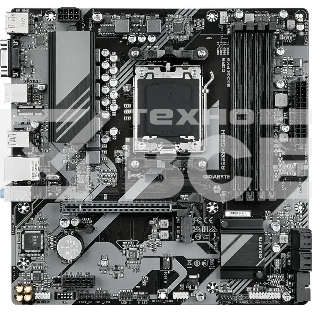 Материнская плата Gigabyte A620M DS3H, Micro-ATX, AM5, AMD A620, 4xDDR5, 4xSATA, 1xM.2, 1xPCI-E 4.0 x16, 1xPCI-E x1, 1xHDMI, 1xDP, 1xVGA, 1x 1Gb LAN, 1xUSB 3.2 Gen 1, 4xUSB 2.0, 3x3.5mm, 7.1, ATX