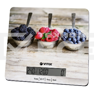Весы кухонные Vitek VT-2429(MC) Точность измерения 1 г г. Размер платформы 20,0x18,5 см
