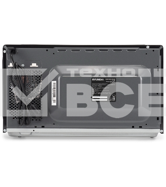 Микроволновая печь Hyundai HYM-D3012 черный 25л 800Вт кнопки, поворотный механизм