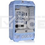 Корпус Thermaltake The Tower 300 Hydrangea голубой без БП miniITX 8x120mm 6x140mm 2xUSB3.0 audio bott PSU, фото5