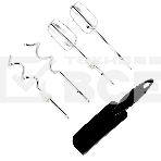 Миксер стационарный Vitek VT-1418 800Вт стальной, фото2