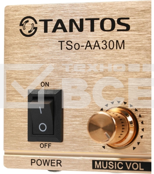 Усилитель Tantos TSo-AA30M выход 100Вт / 30Вт (00-00025068)