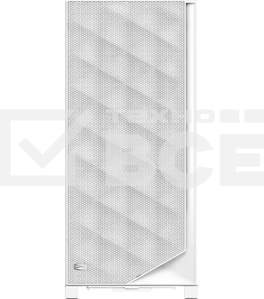 Компьютерный корпус PCCooler C3D510 WH ARGb, Tempered Glass Full Tower, White, TG, 0.7 SPCC, 3x120мм ARGb E-ATX, ATX, mATX, mITX 170/390/410мм 2x2.5