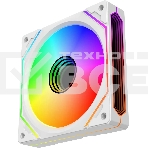 Вентилятор для корпуса Bloody BD-CF120ARGB5 LCD ARGB белый, 120 мм, 1600 об/мин, 26 дБ, 4 pin, фото5
