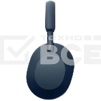 Беспроводные/проводные наушники Sony WH-1000XM5 синий, полноразмерные, Bluetooth + проводной, активное шумоподавление, до 30 ч, фото3