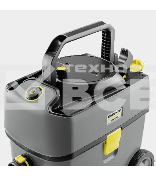 Пылесос Karcher T 15/1 Adv серый/черный, 585 Вт, уборка сухая, пылесборник мешок/контейнер, 15 л
