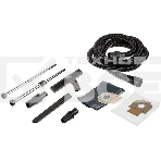 Строительный пылесос Makita VC3012L синий, 1200 Вт, уборка сухая/влажная, пылесборник мешок/контейнер, 30 л, фото3