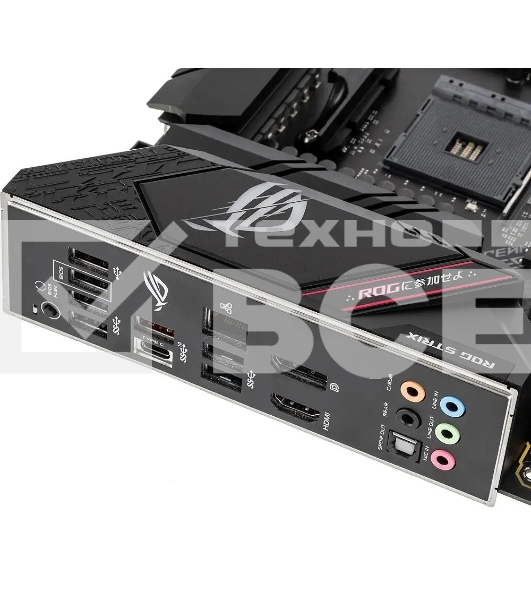 Материнская плата ASUS ROG STRIX B550-F GAMING, AM4, AMD B550, 4xDDR4, 6xSATA, 2xM.2, 1xPCI-E 3.0 x16, 1xPCI-E 4.0 x16, 3xPCI-E x1, 1xDP, 1xHDMI, 1x 2.5Gb LAN, 1xUSB 3.2 Gen 2, 4xUSB 3.2 Gen 1, 2xUSB 2.0, 5x3.5 мм, 7.1, ATX