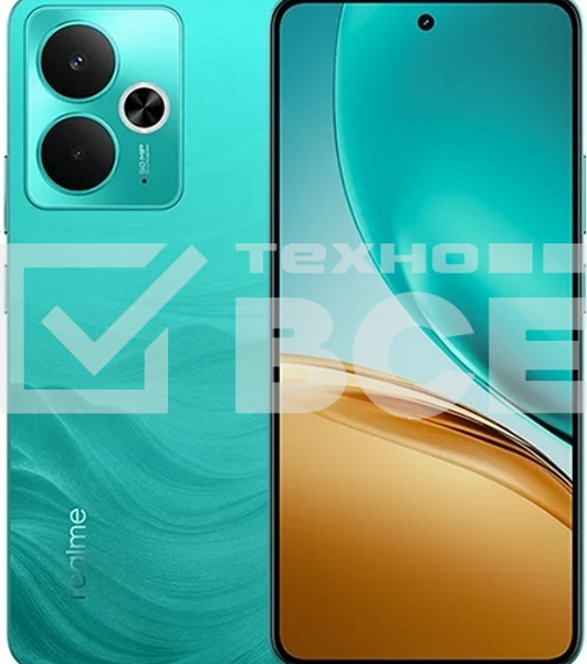 Смартфон Realme 14T 5G RMX5078 8/256Gb зеленый