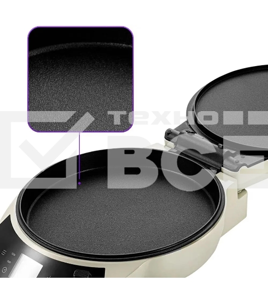 Пиццамейкер Kitfort КТ-4638 1600Вт серый/черный